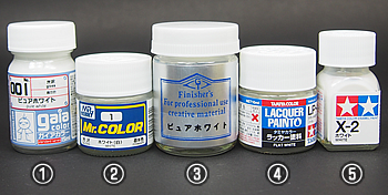 小さなこだわり] 塗料編 | テキトーオヤジノ墓 (旧テキトーモケイ)