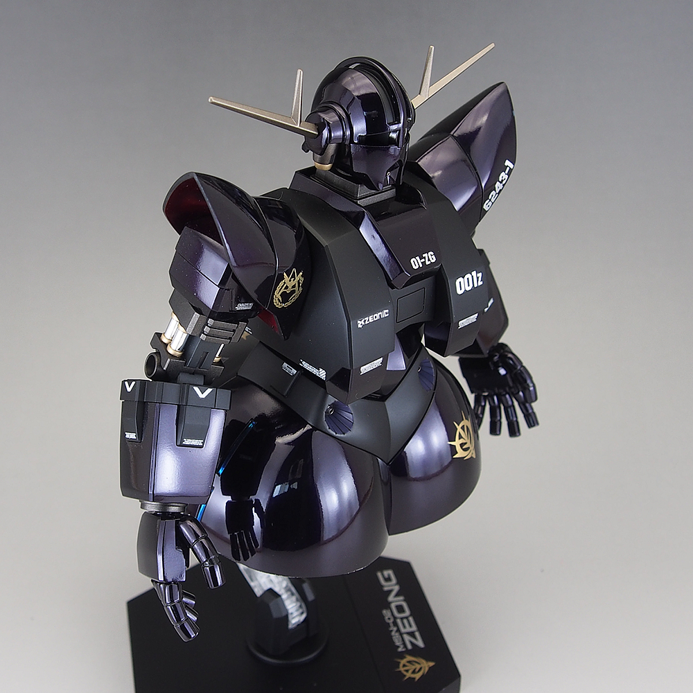 バンダイHG MSN-02 ZEONG ジオング １/144 全塗装 モノアイ等電飾 