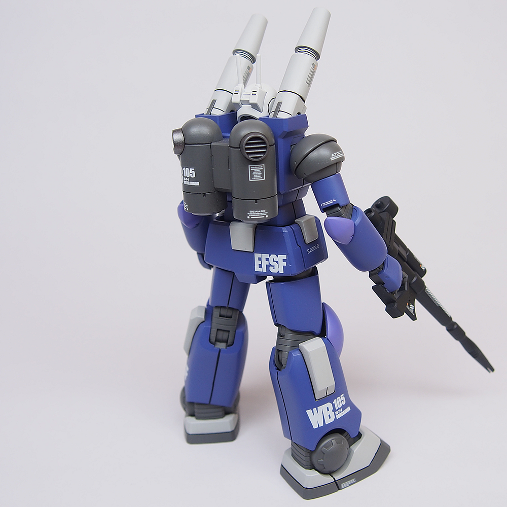 完成品 Hguc Rx 77 2 Guncannon Sleggar Law Use テキトーモケイ