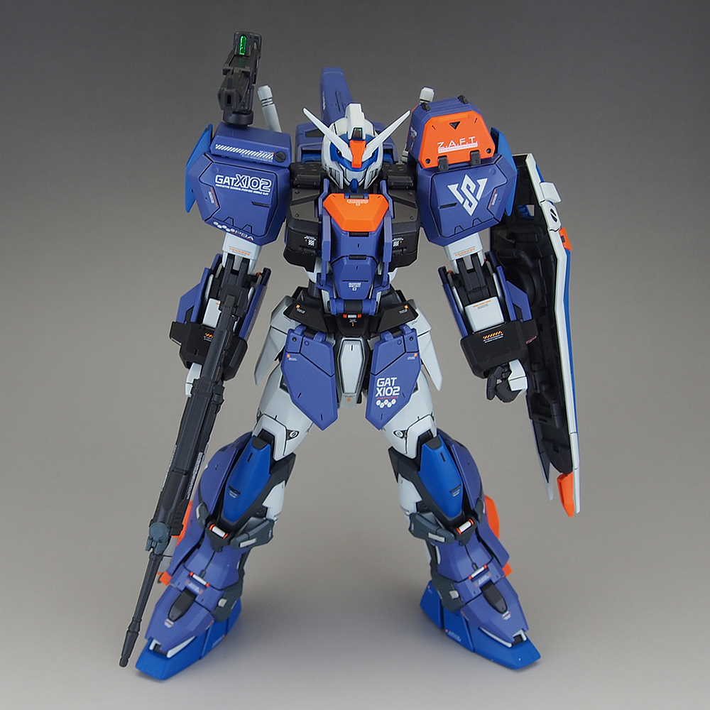 [完成品] MG GAT-X102 DUEL GUNDAM ASSAULTSHROUD 