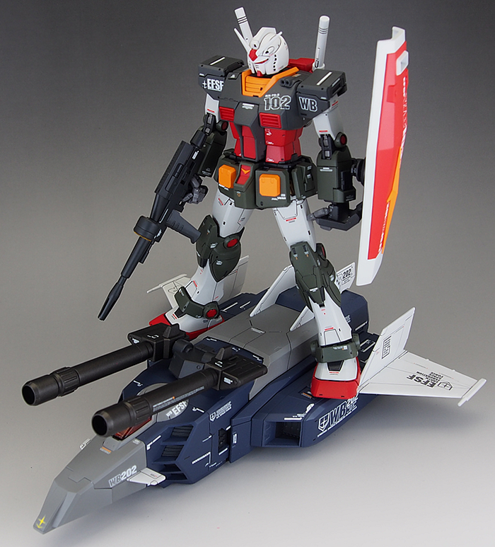 [完成品] MG G-FIGHTER [REAL TYPE]: テキトーモケイ