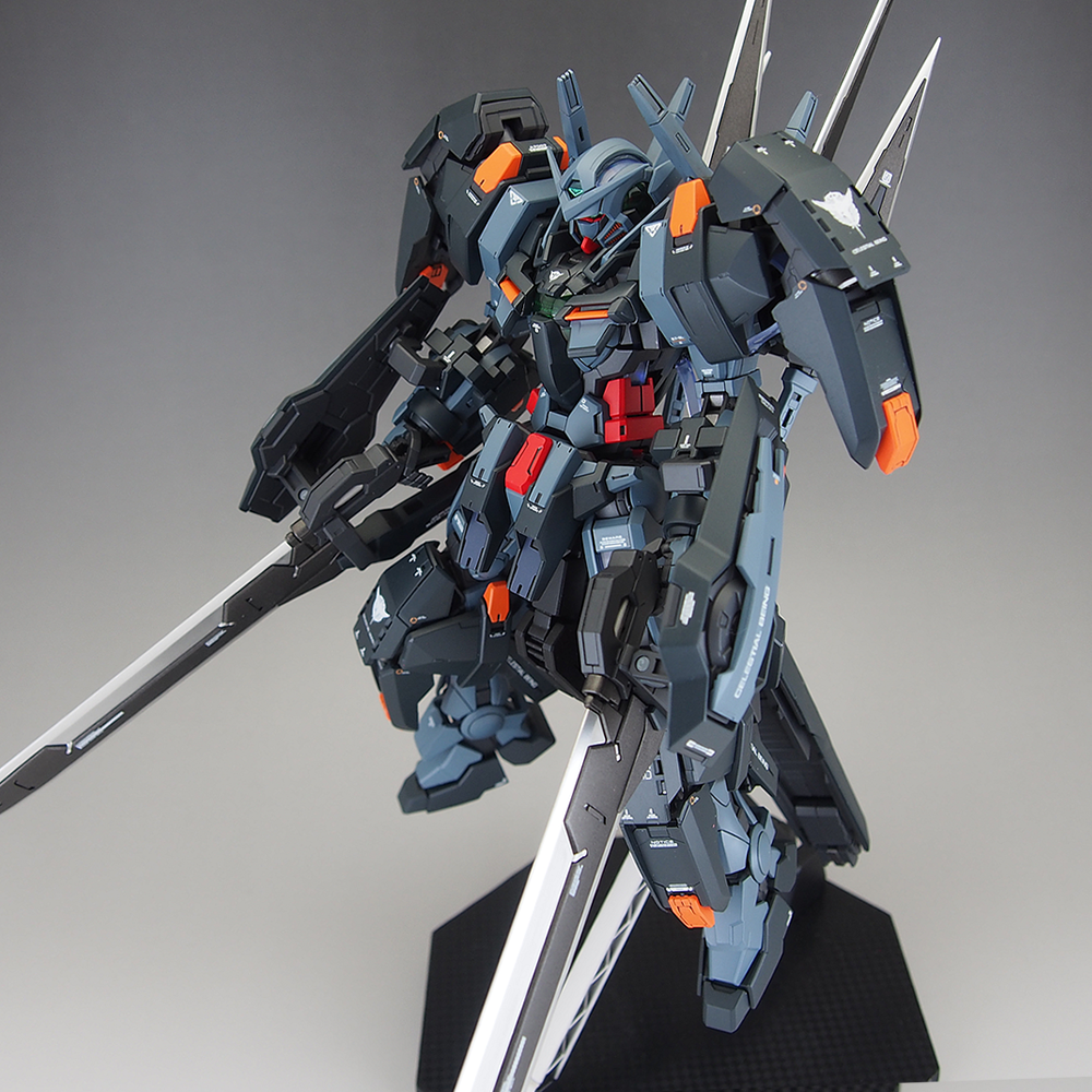 完成品] MG GN-001/hs-A01D GUNDAM AVALANCHE EXIA': テキトー