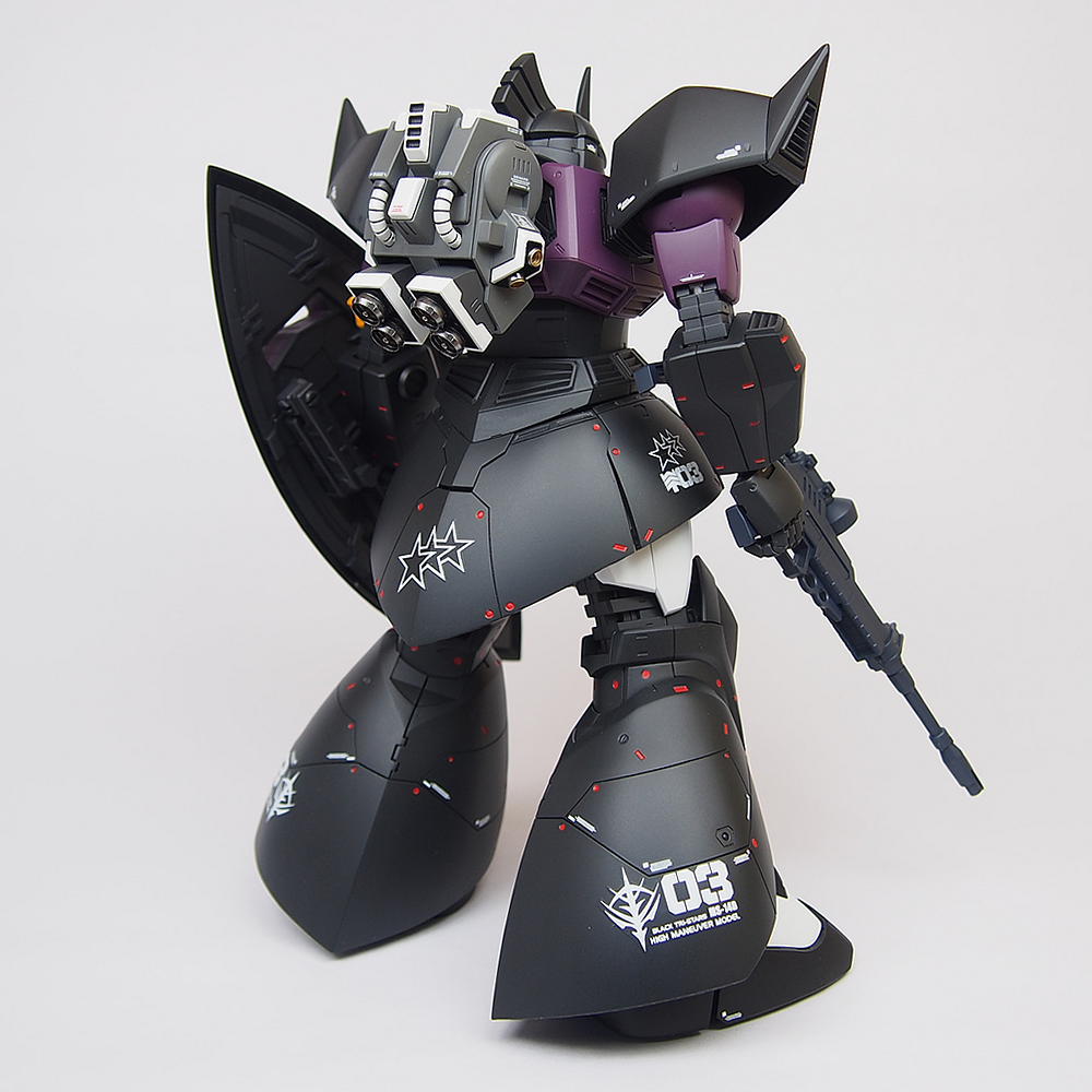 完成品 Mg Ms 14b Gelgoog Black Tri Stars テキトーモケイ