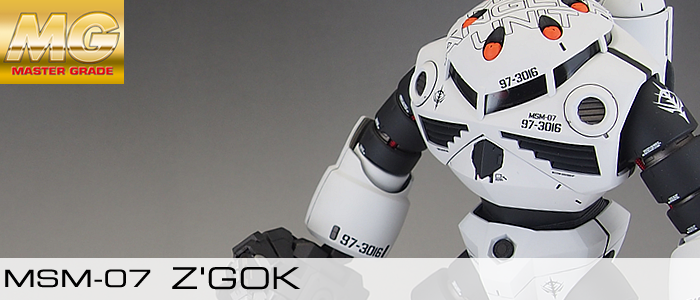 完成品] MG MSM-07 Z'GOK | テキトーオヤジノ墓 (旧テキトーモケイ)