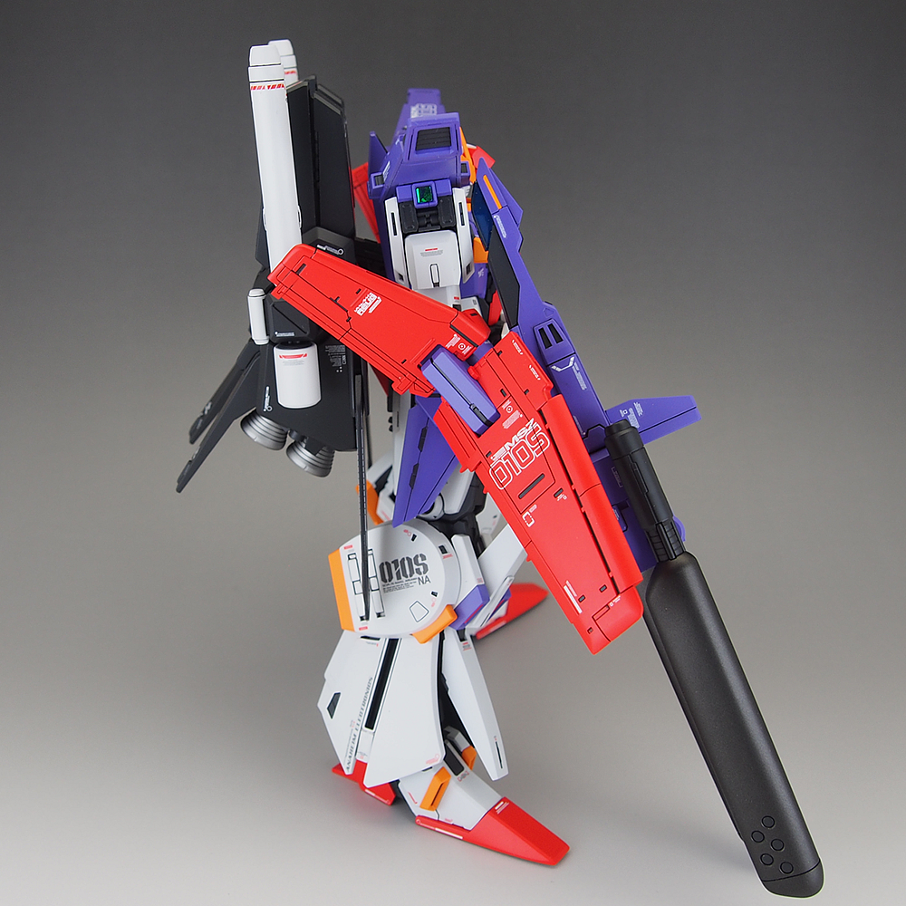 完成品] MG MSZ-010S ENHANCED ZZ GUNDAM Ver.Ka: テキトーオヤジノ墓