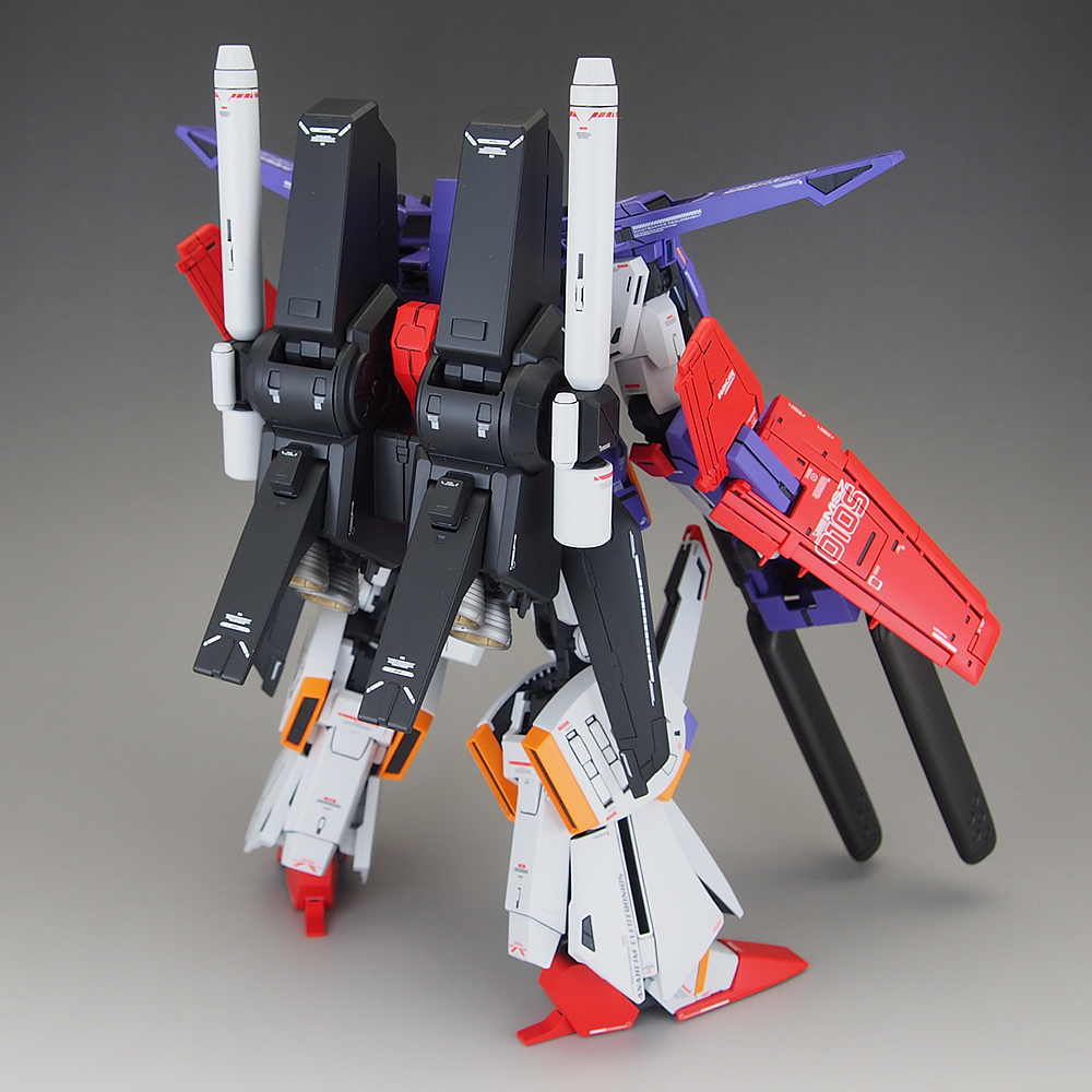 完成品] MG MSZ-010S ENHANCED ZZ GUNDAM Ver.Ka: テキトーオヤジノ墓