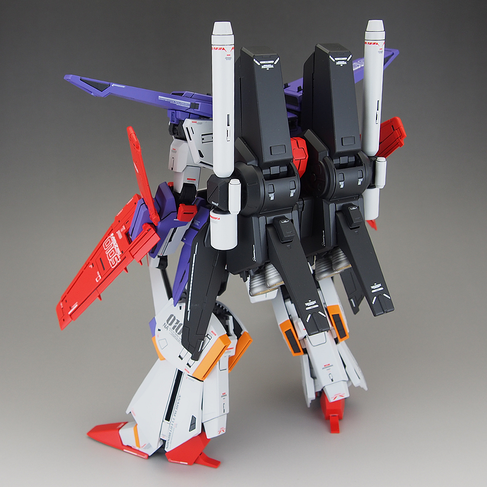 完成品] MG MSZ-010S ENHANCED ZZ GUNDAM Ver.Ka: テキトーオヤジノ墓