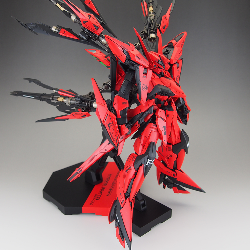 完成品] MG MVF-X08 ECLIPSE GUNDA with MANEUVER STRIKER | テキトーオヤジノ墓 (旧テキトーモケイ)