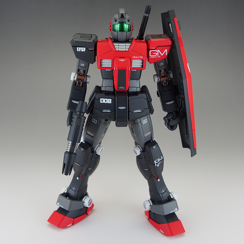 完成品] MG RGM-79 GM: テキトーオヤジノ墓 (旧テキトーモケイ)