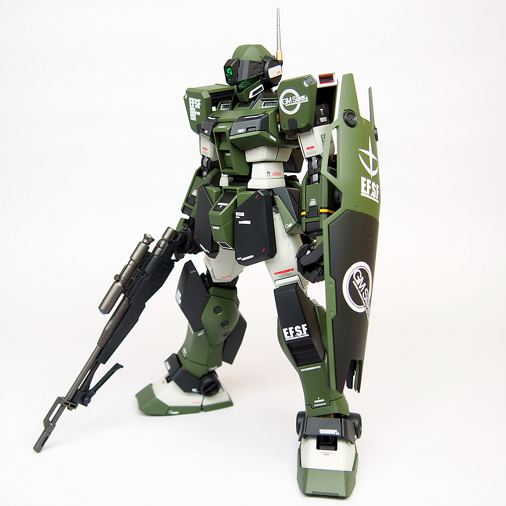 完成品] MG RGM-79SP GM SNIPER II: テキトーモケイ