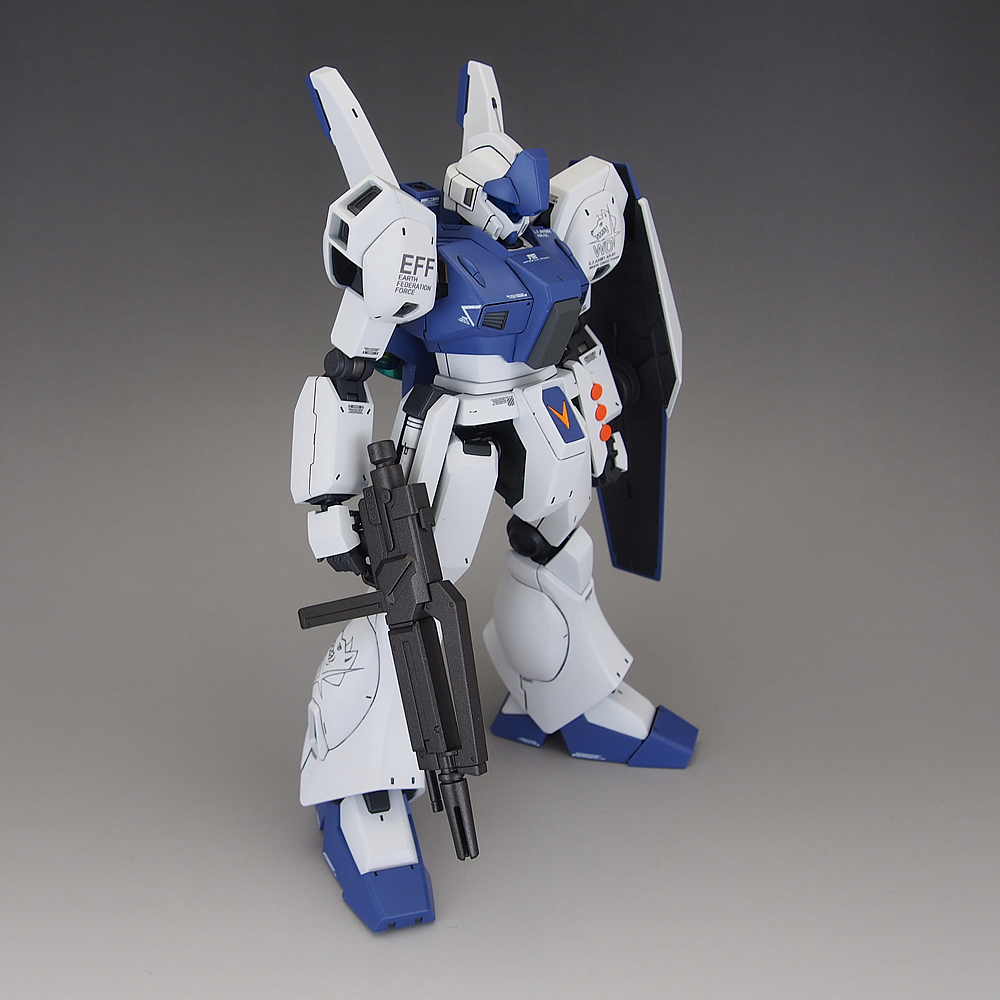 完成品] MG RGM-89 JEGAN [WHITE DINGO Team]: テキトーモケイ