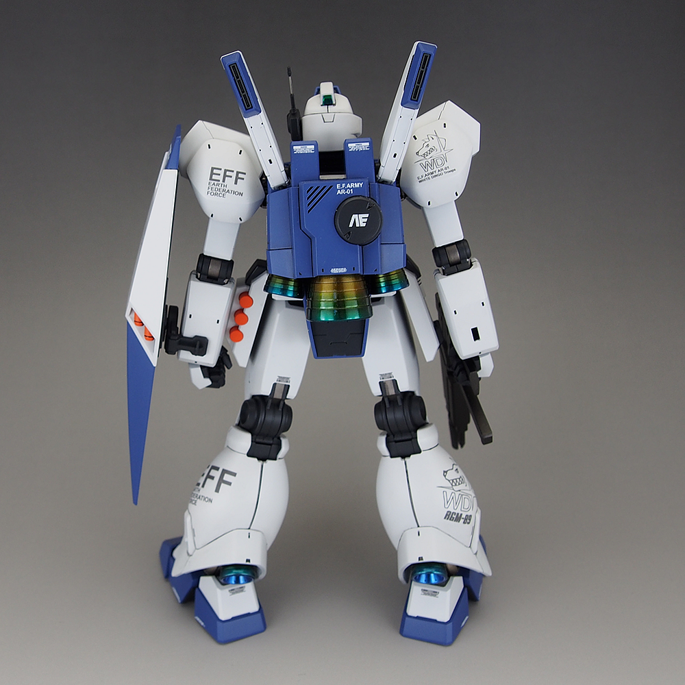 完成品] MG RGM-89 JEGAN [WHITE DINGO Team]: テキトーモケイ