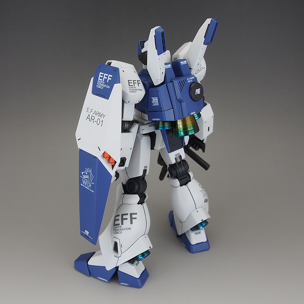 完成品] MG RGM-89 JEGAN [WHITE DINGO Team]: テキトーモケイ