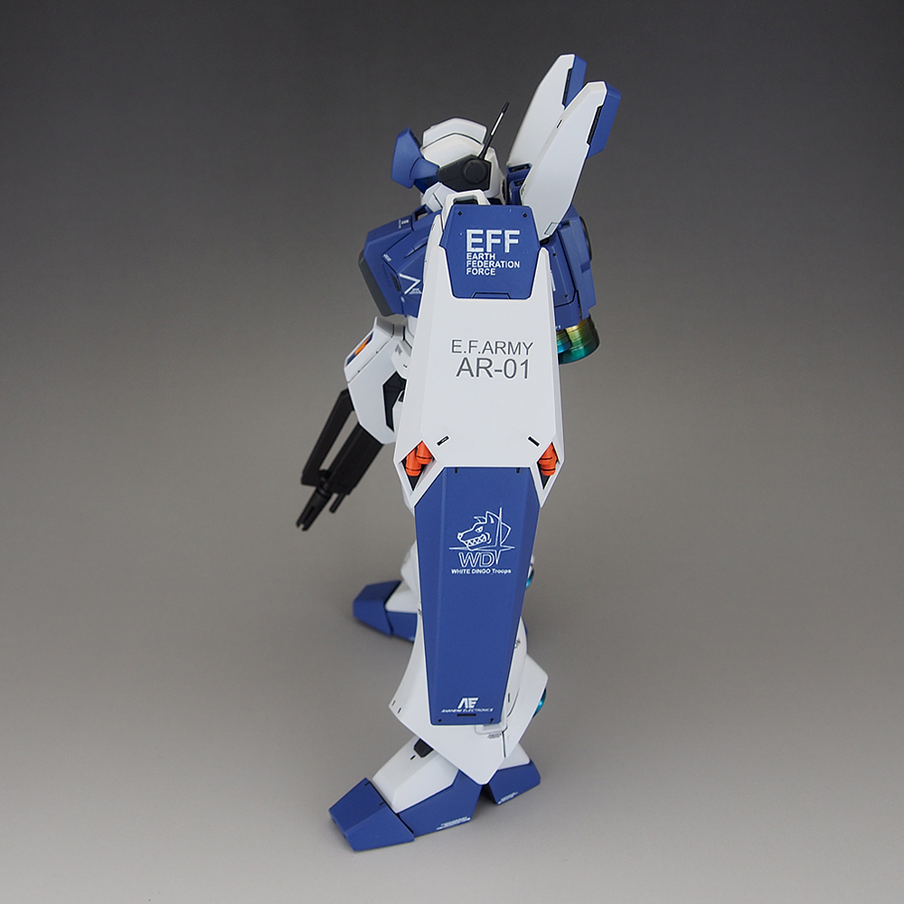 [完成品] MG RGM-89 JEGAN [WHITE DINGO Team]: テキトーモケイ