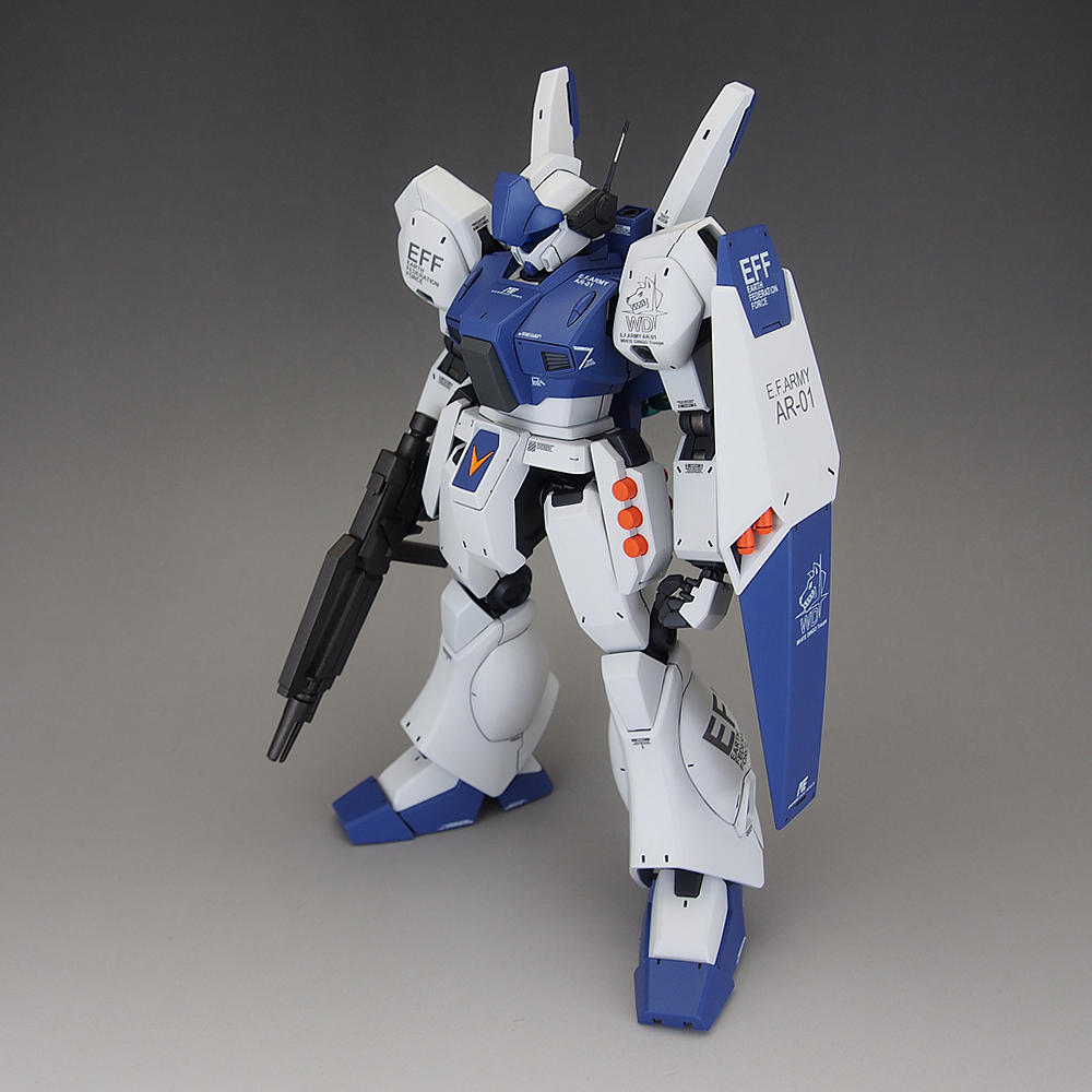 完成品] MG RGM-89 JEGAN [WHITE DINGO Team]: テキトーモケイ