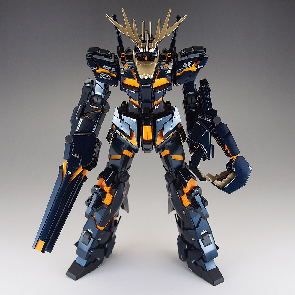 完成品] MG RX-0 UNICORN GUNDAM 02 BANSHEE: テキトーモケイ