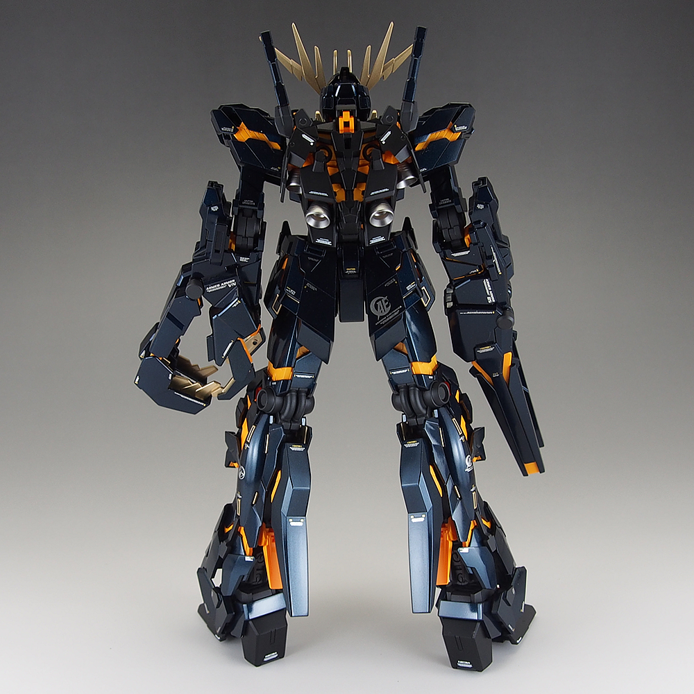 完成品 Mg Rx 0 Unicorn Gundam 02 Banshee テキトーモケイ