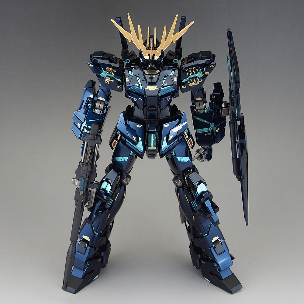 完成品] MG RX-0 UNICORN GUNDAM 02 BANSHEE: テキトーオヤジノ