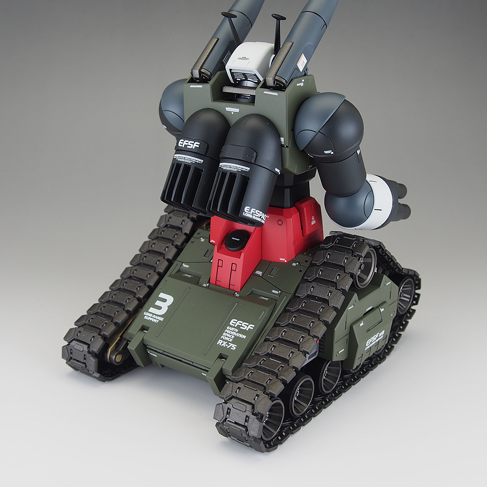 完成品] MG RX-75 GUNTANK (REAL TYPE) | テキトーオヤジノ墓 (旧
