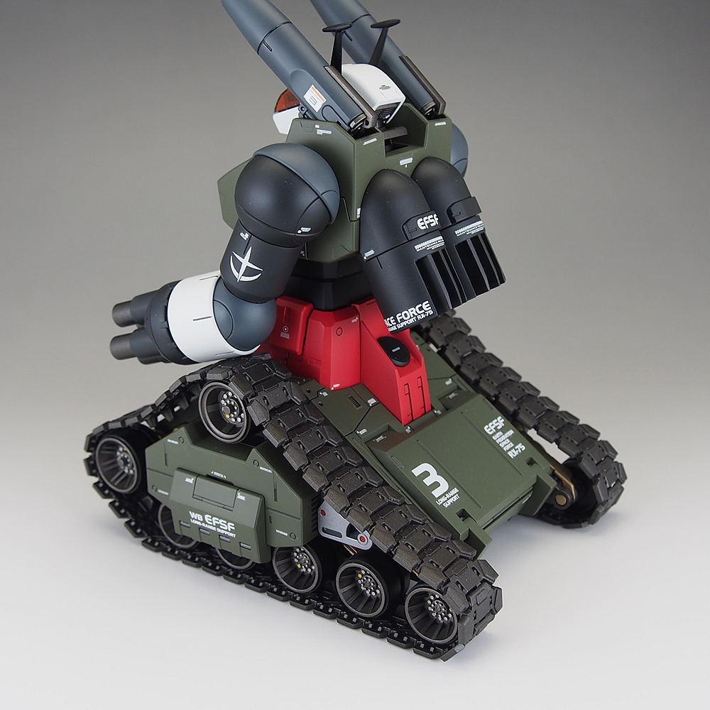 完成品] MG RX-75 GUNTANK (REAL TYPE) | テキトーオヤジノ墓 (旧テキトーモケイ)