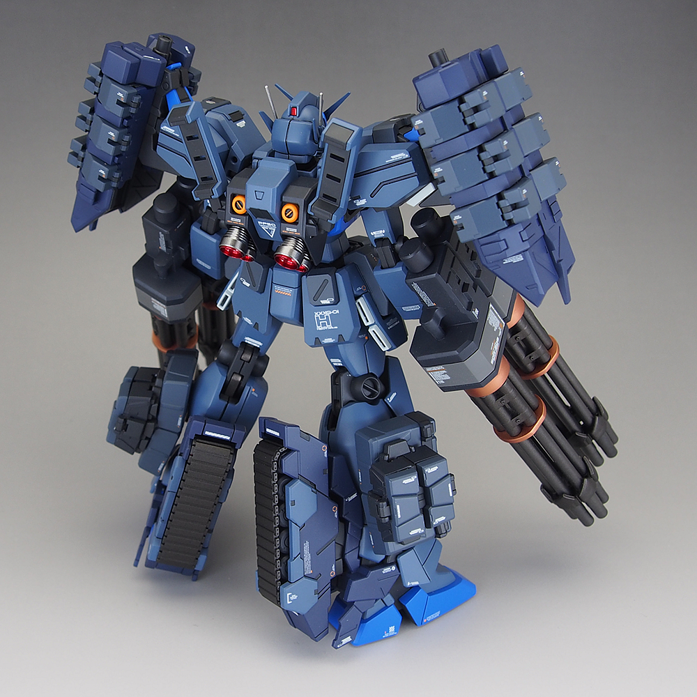 完成品] MG XXXG-01H2 GUNDAM HEAVYARMS CUSTOM (IGEL UNIT) | テキトーオヤジノ墓 (旧テキトーモケイ)