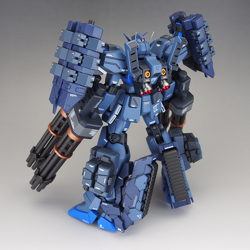 完成品] MG XXXG-01H2 GUNDAM HEAVYARMS CUSTOM (IGEL UNIT): テキトー 