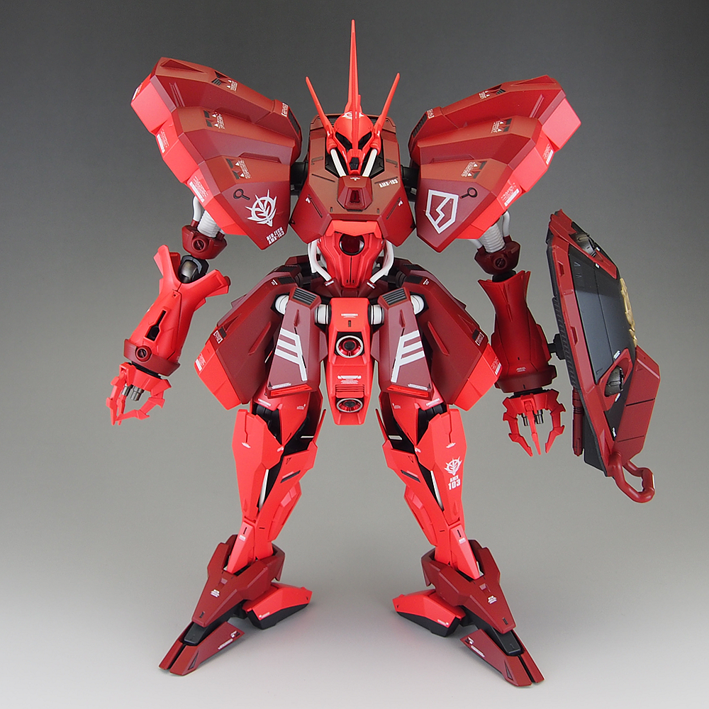 完成品] RE/100 AMX-103 HAMMA-HAMMA (MEDUSSA color) | テキトーオヤジノ墓 (旧テキトーモケイ)