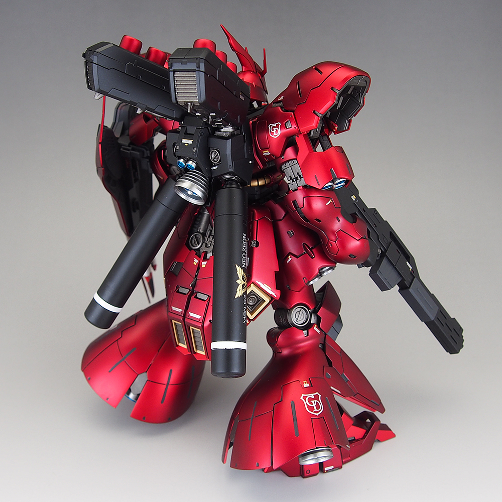 完成品] RG MSN-04 SAZABI: テキトーオヤジノ墓 (旧テキトーモケイ)