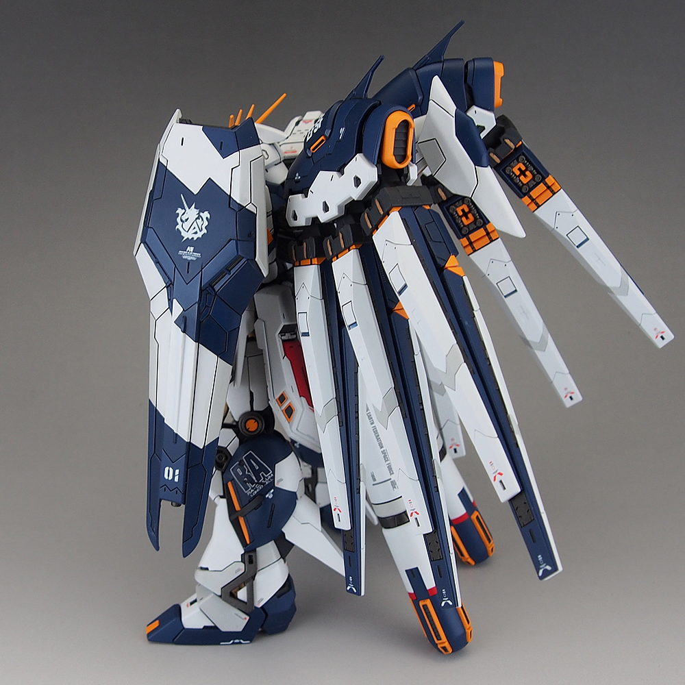 完成品] RG RX-93-ν2 Hi-ν GUNDAM with HYPER MEGA BAZOOKA LAUNCHER | テキトーオヤジノ墓  (旧テキトーモケイ)