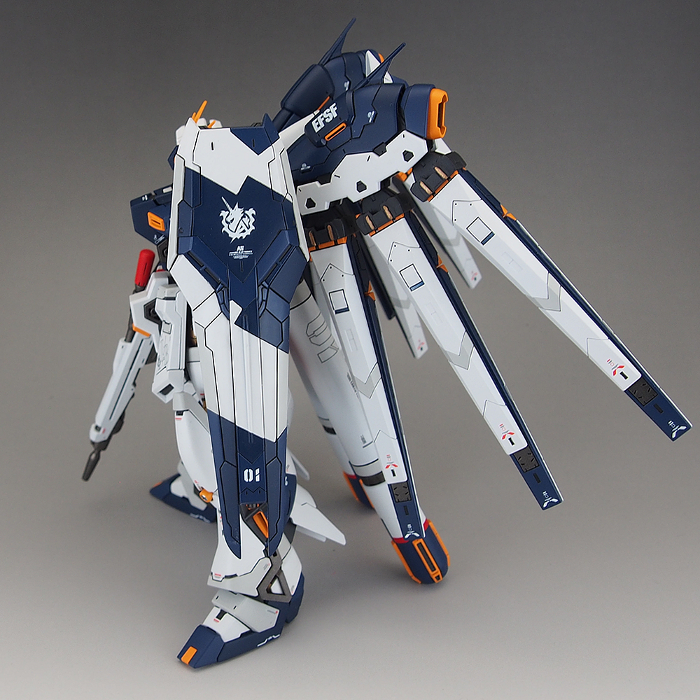 完成品] RG RX-93-ν2 Hi-ν GUNDAM with HYPER MEGA BAZOOKA LAUNCHER | テキトーオヤジノ墓  (旧テキトーモケイ)